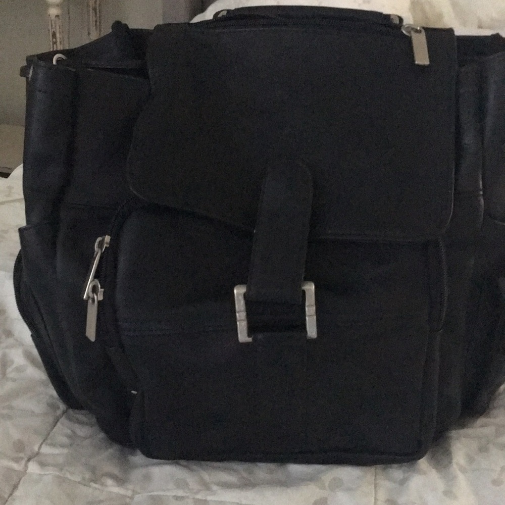 leather backback